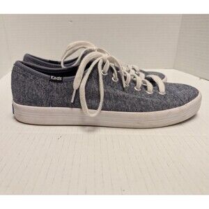 Keds Kickstart Navy Jersey Knit Shoes Womens Size 8  Dream Foam WF64528